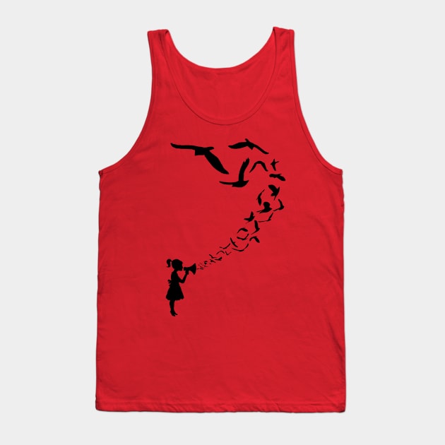 Fly away Tank Top by Durro